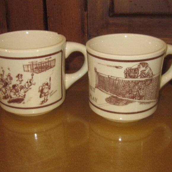 Vintage Tennis Coffee Mug Gary Patterson - Picture 3 of 5